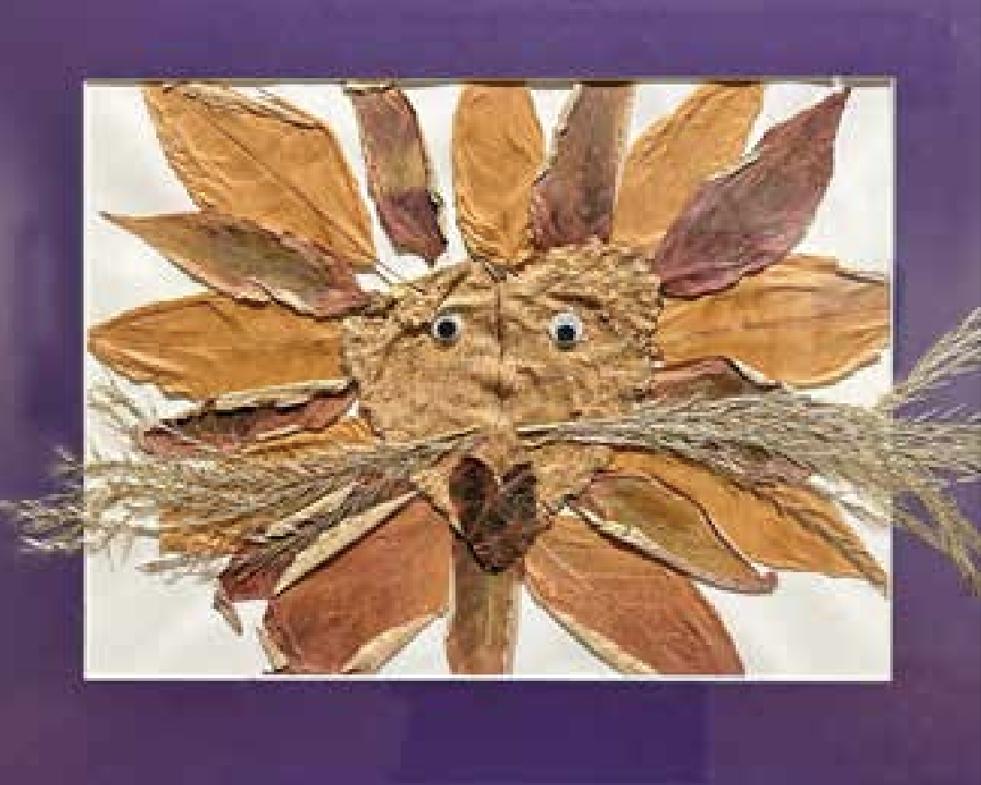 Leafed portrait